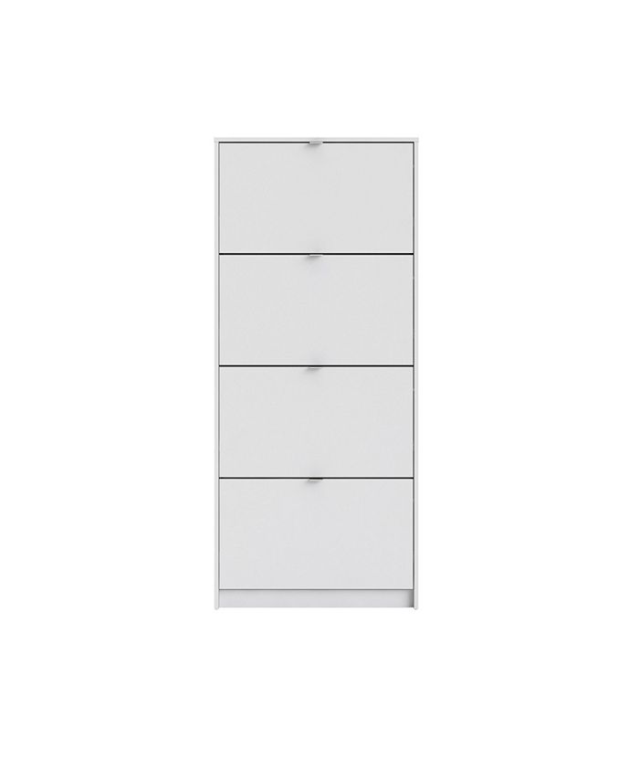 Tvilum Bright 4 Drawer Shoe Cabinet