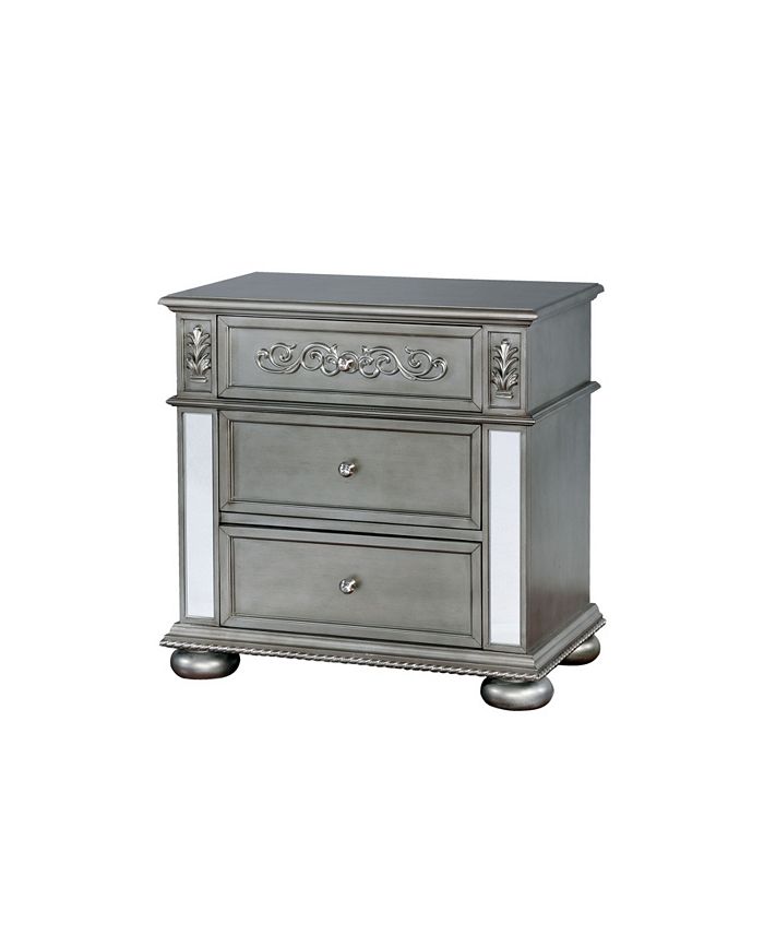 Furniture of America Rollin Traditional Nightstand