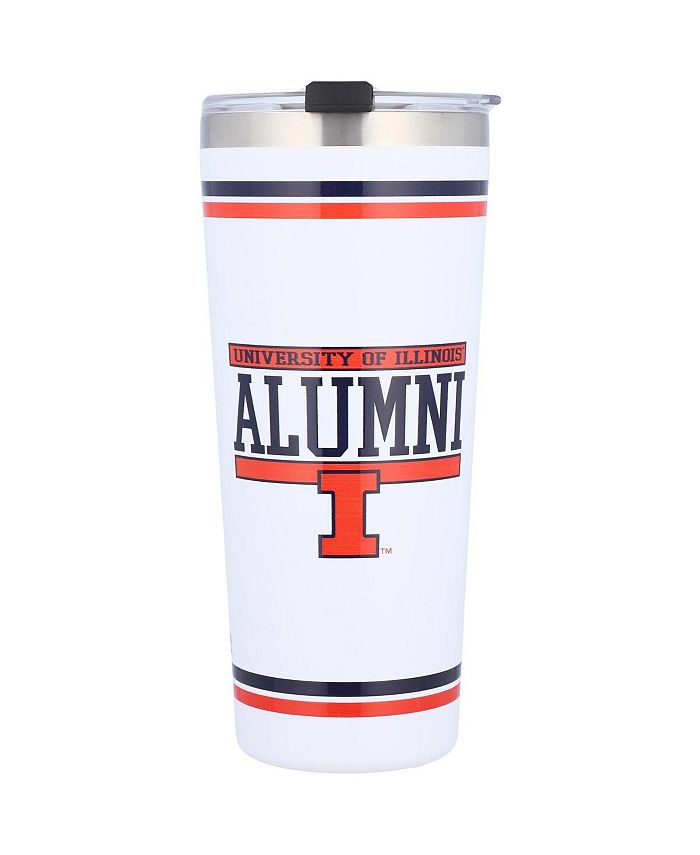 Indigo Falls Illinois Fighting Illini 24 Oz Alumni Stainless Steel Tumbler