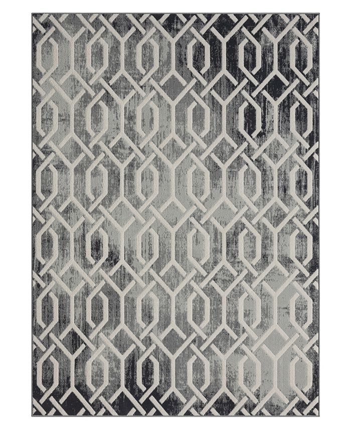 LR Home Rosy RIDGE82130 5' x 7' Area Rug