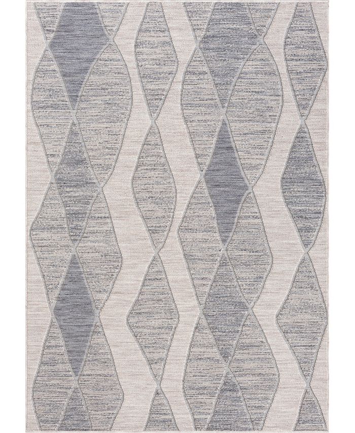 LR Home Wagner WAGNR82294 5' x 7' Outdoor Area Rug