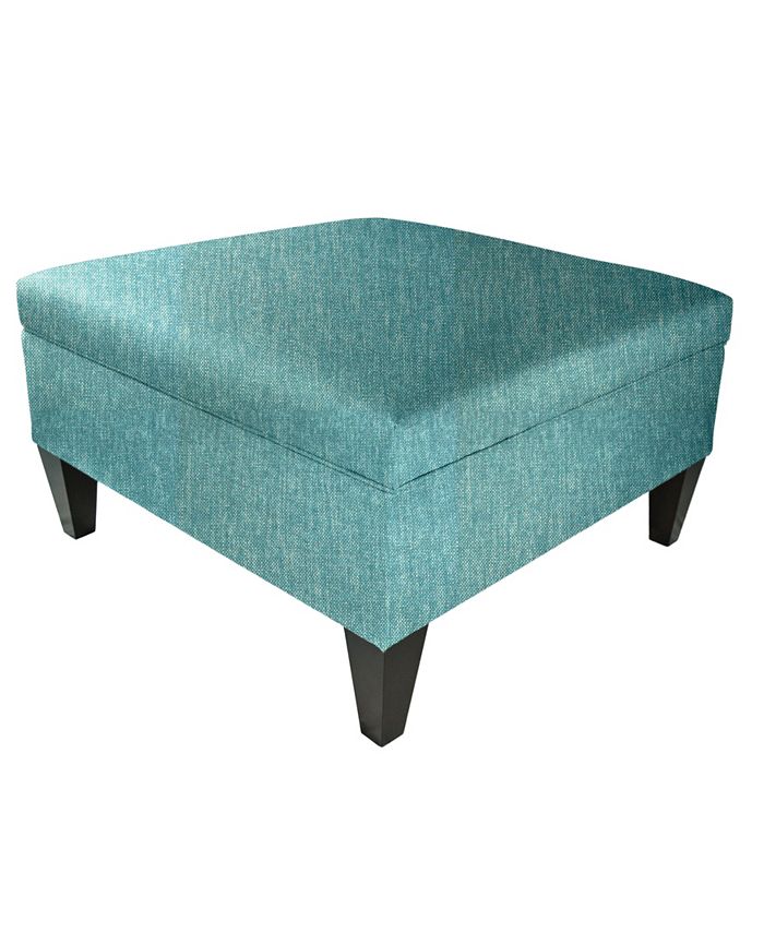 MJL Furniture Designs Manhattan Upholstered Square Storage Ottoman