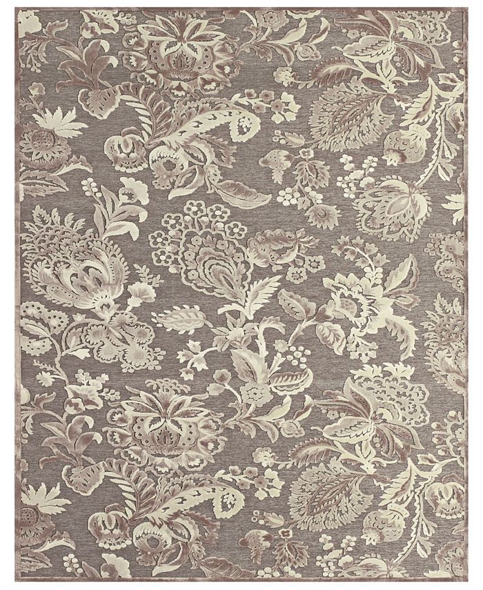 Simply Woven CLOSEOUT! Carolyn R3112 5'3" x 7'6" Area Rug