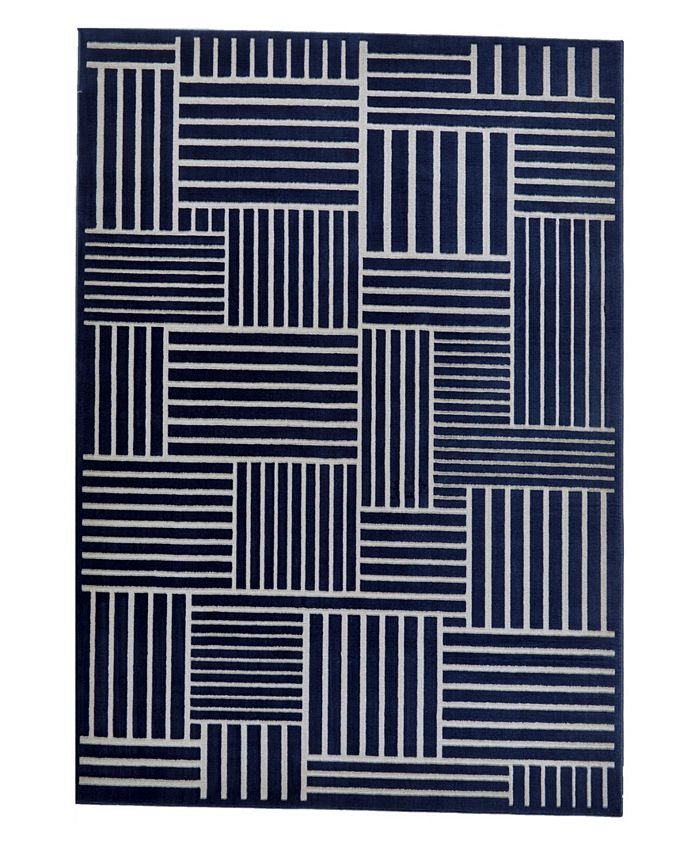 Simply Woven CLOSEOUT! Angel R3836 6'7" x 9'6" Area Rug