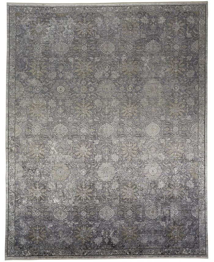 Simply Woven Michaela R3965 Sand 5' x 7'2" Area Rug