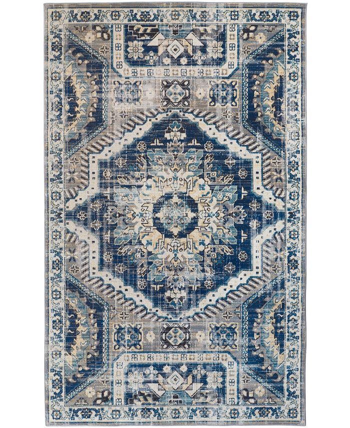 Simply Woven Walker WAL39CD 4'3" x 6'3" Area Rug