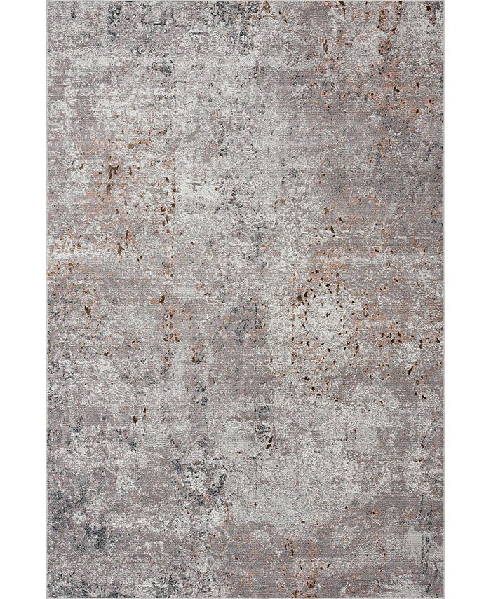 LR Home Insurgent Modern Specks of Color 7'9" x 9'6" Area Rug