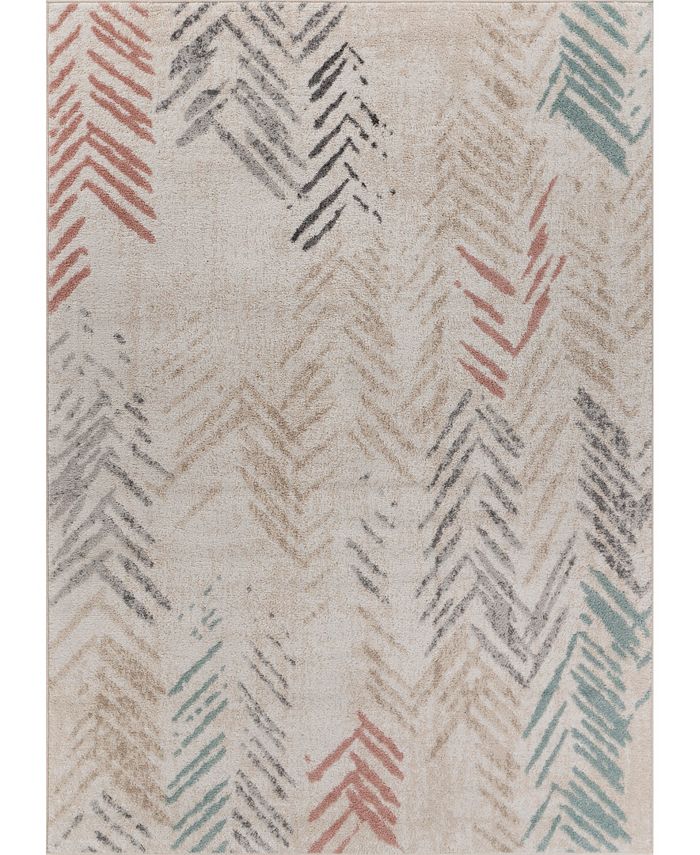 LR Home Sahara SHRC81661 5'2" x 7'2" Area Rug