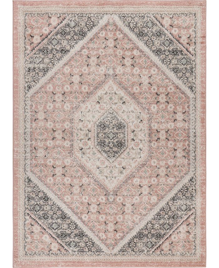 LR Home Sahara SHRC81668 7'9" x 9'5" Area Rug