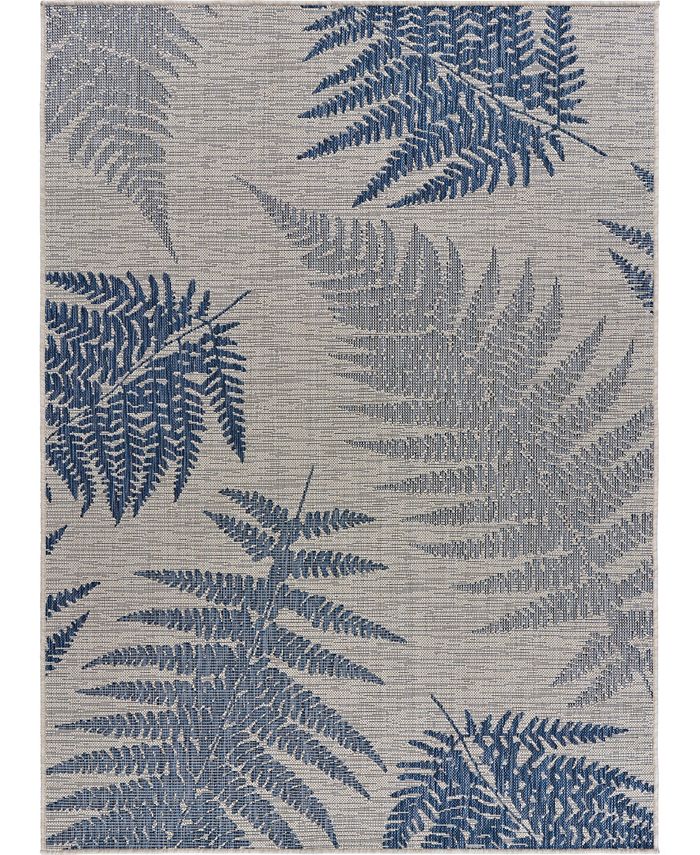 LR Home Maribel MBL81648 5'3" x 7'3" Outdoor Area Rug