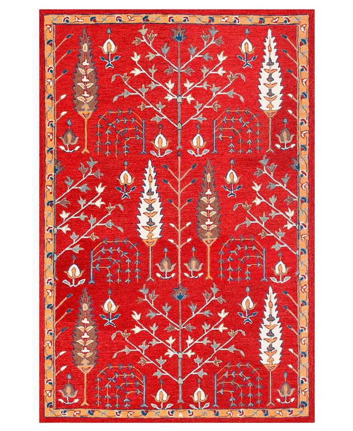 LR Home Hans HNS81785 5' x 7'9" Area Rug