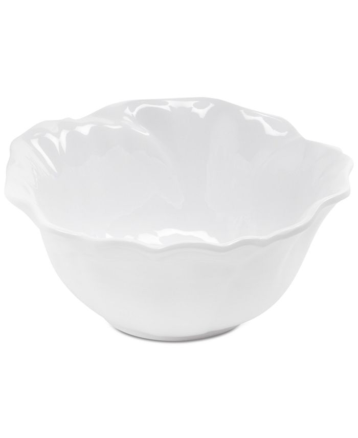 Q Squared Peony 6.5" Melamine Cereal Bowls, Set Of 4