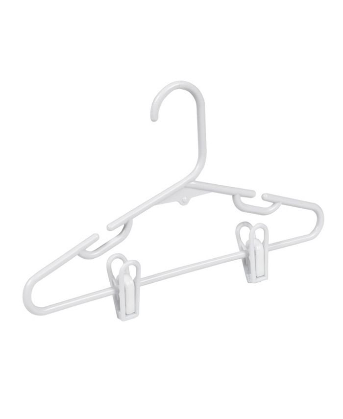 Honey Can Do Kids Clothes Hangers with Clips, Set of 18