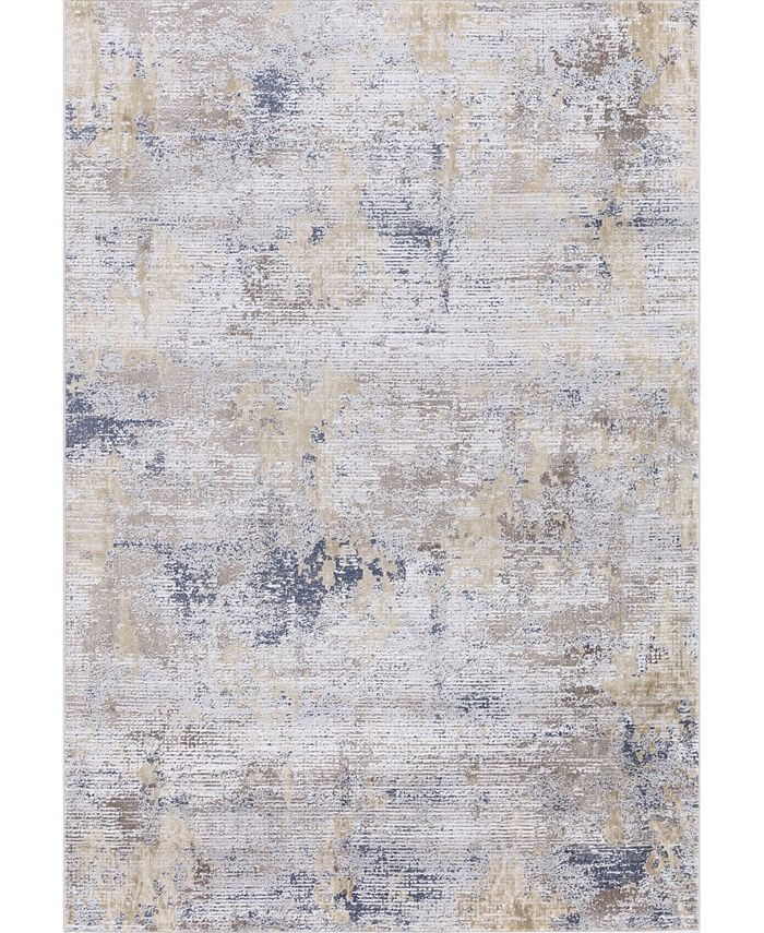 Amer Rugs Hamilton HAM-3 Gold 5'3" x 7'6" Area Rug