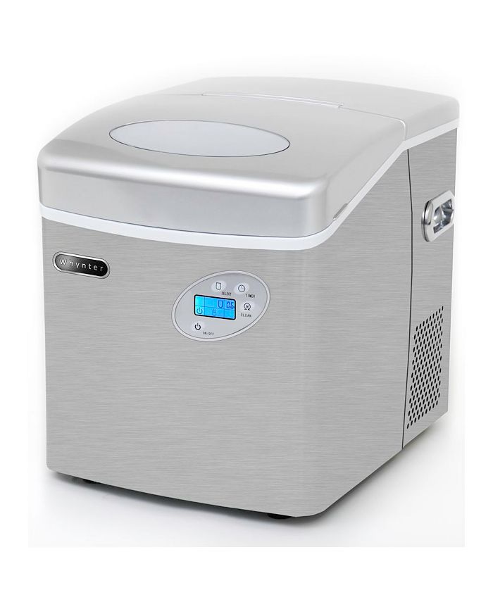 Whynter Portable Ice Maker 49 lb capacity - Stainless Steel