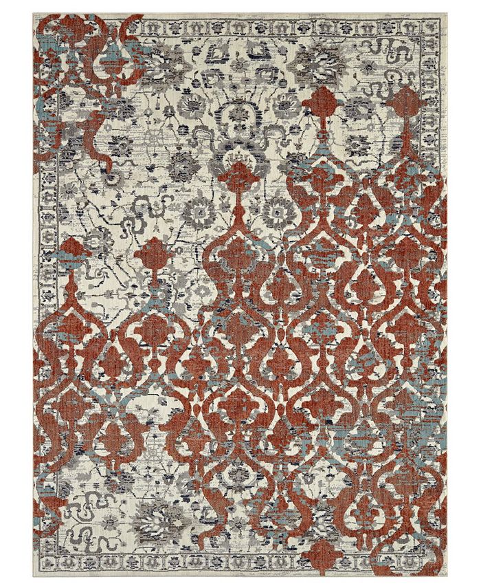 Karastan Soiree Bellini Grey 8' x 11' Area Rug