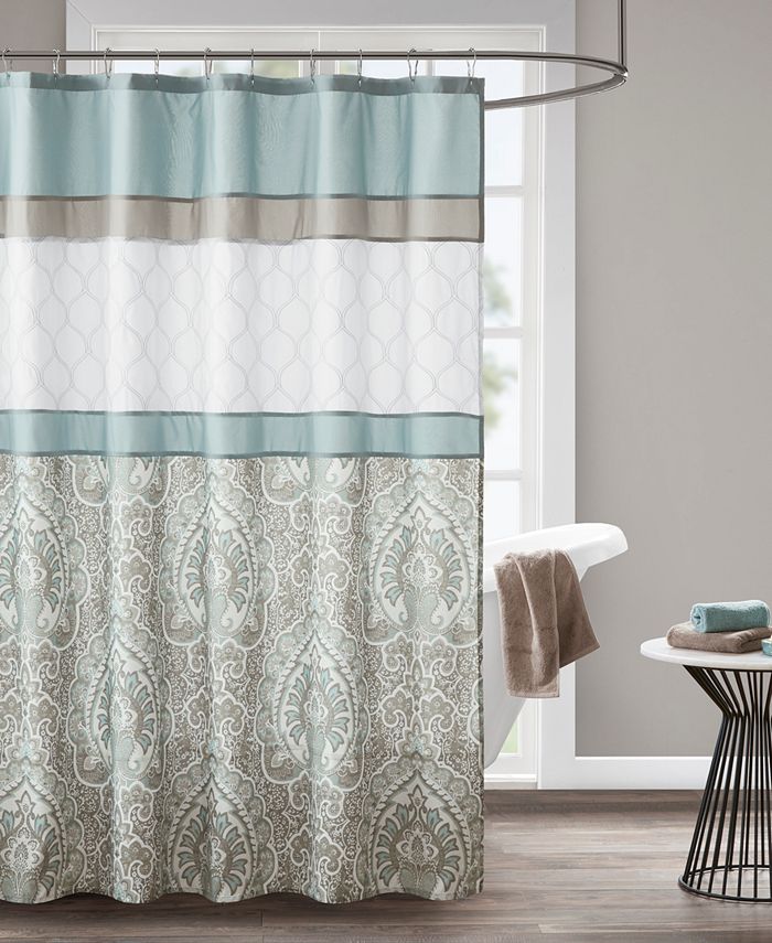 510 Design Shawnee Embroidered Shower Curtain, 72" x  72"