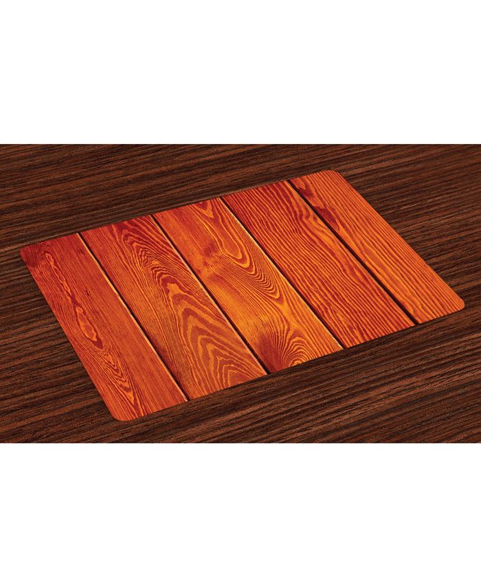 Ambesonne Place Mats, Set of 4