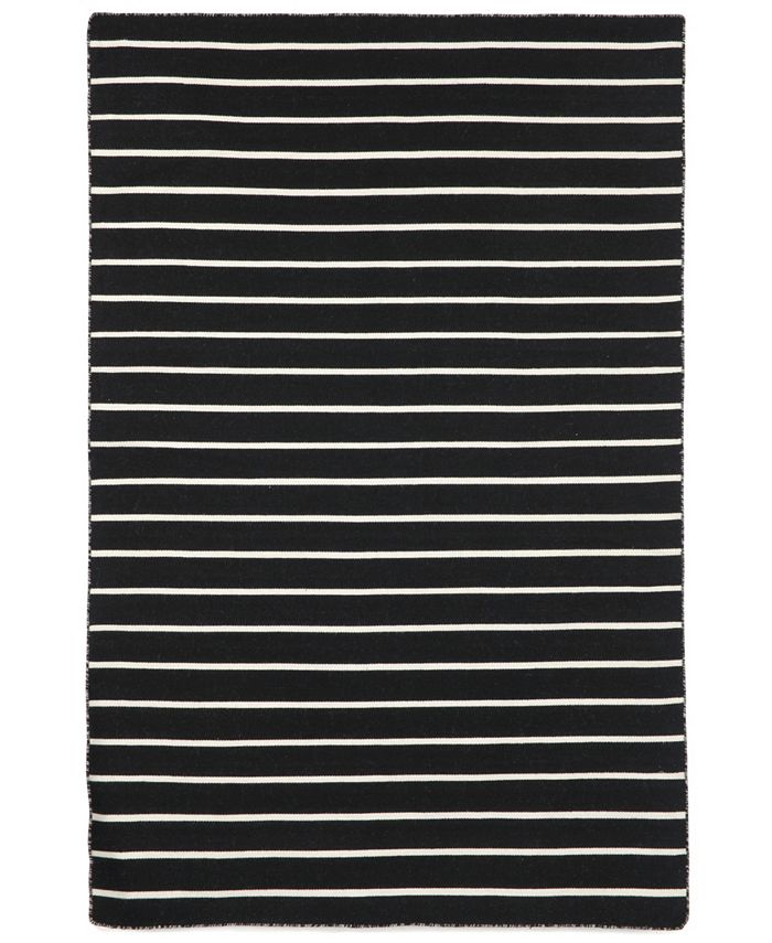 Liora Manne' Sorrento Pinstripe 3'6" x 5'6" Outdoor Area Rug