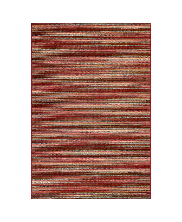 Liora Manne' Liora Manne Marina Stripes 1'11" x 7'6" Runner Rug