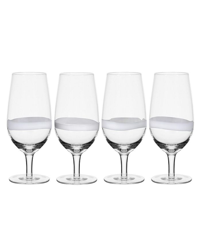 Fitz and Floyd Organic Band 19-oz Juice Glasses 4-Piece Set