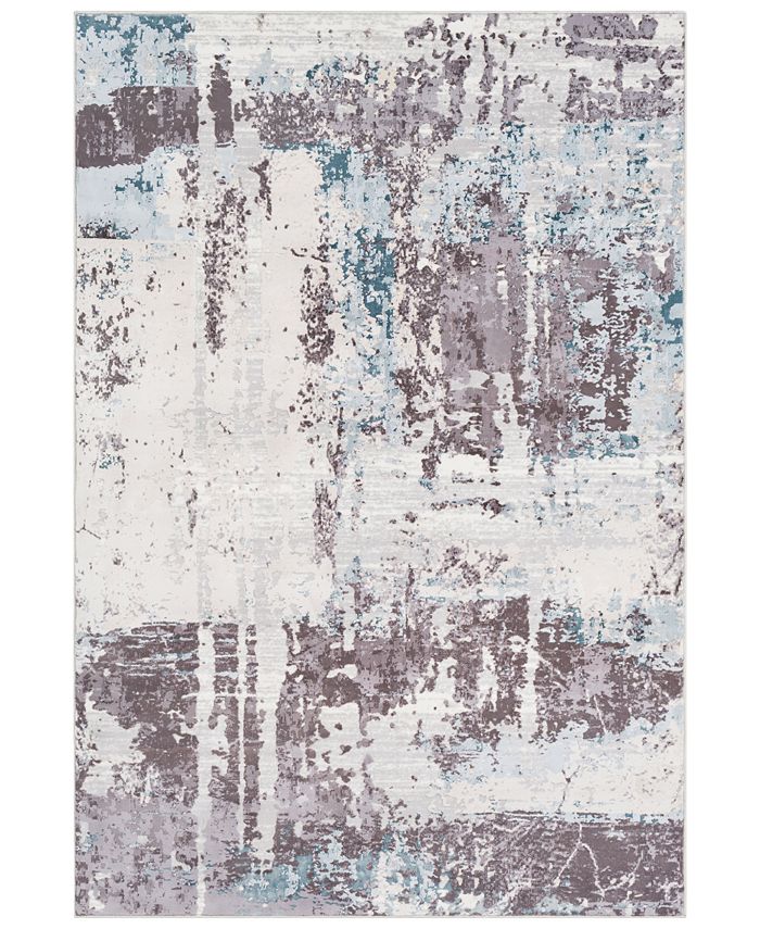 Surya CLOSEOUT! Genesis GNS-2301 White 7'10" x 10'3" Area Rug