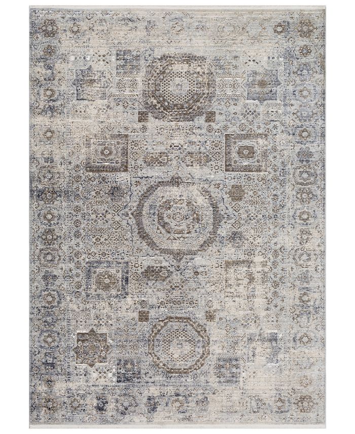 Surya CLOSEOUT! Liverpool LVP-2304 Charcoal 3'11" x 5'7" Area Rug
