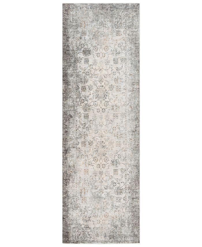 Surya Presidential PDT-2310 Medium Gray 3'3" x 10' Runner Area Rug