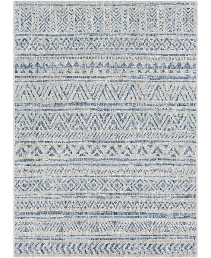 Abbie & Allie Rugs Eagean EAG-2306 Denim 2'7" x 12' Runner Area Rug