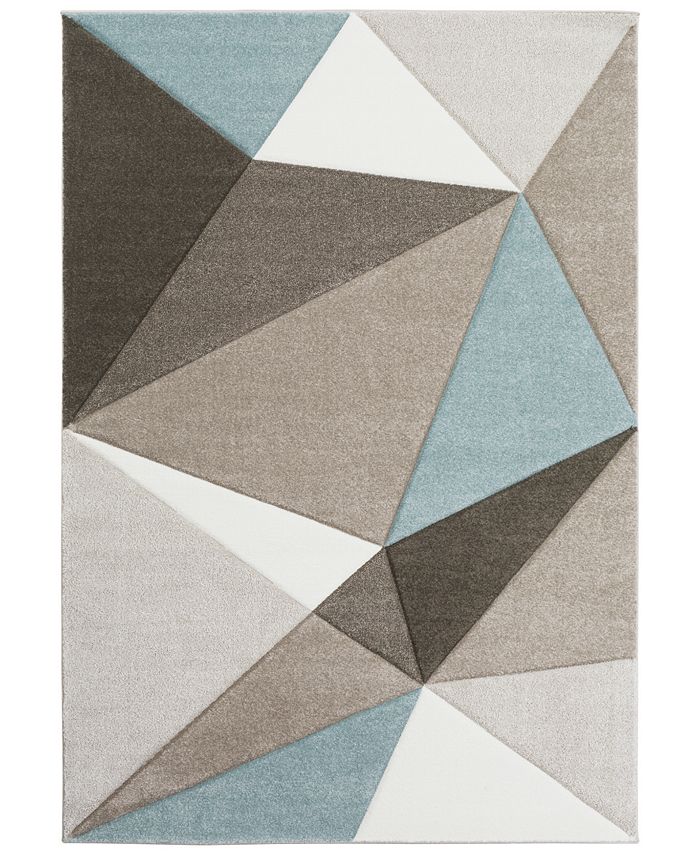 Surya Santa Monica SAC-2304 Taupe 6'7" x 9' Area Rug