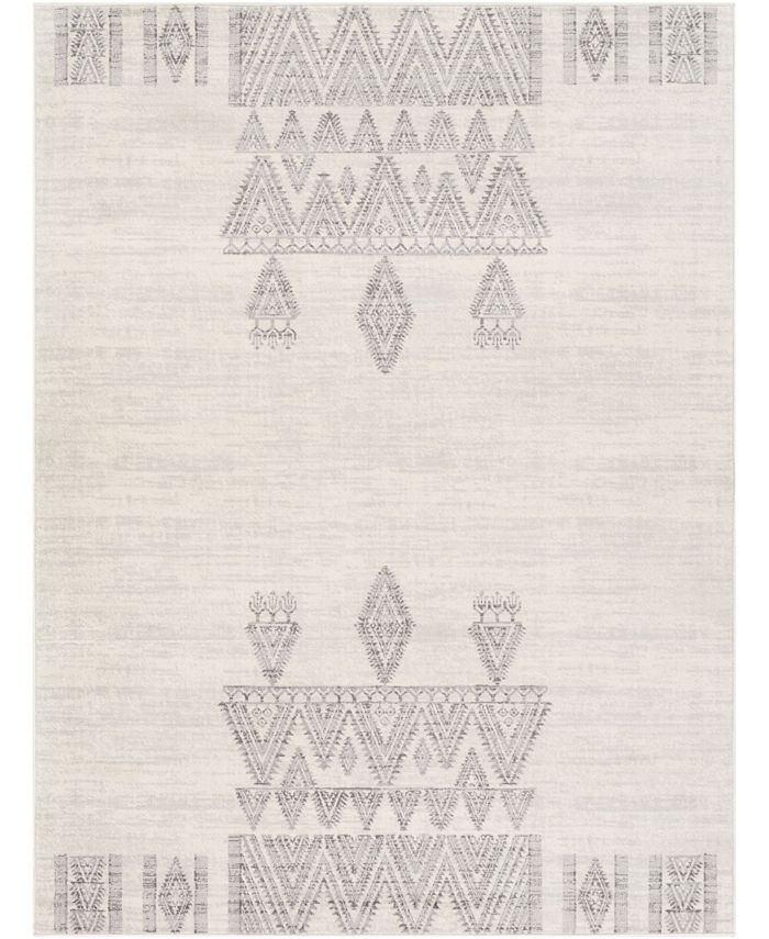 Abbie & Allie Rugs Tiva TIV-2325 Charcoal 5'3" x 7'1" Area Rug