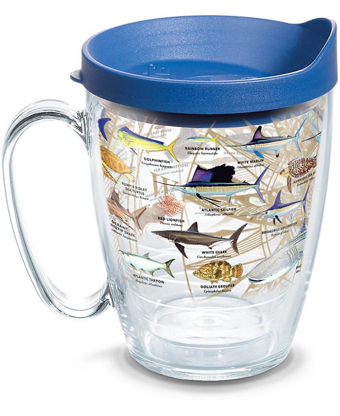 Tervis Tumbler Tervis Guy Harvey Charts Made in USA Double Walled  Insulated Tumbler Travel Cup Keeps Drinks Cold & Hot, 16oz Mug, Classic