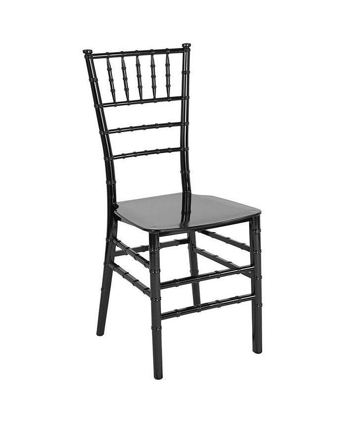 Offex Resin Stacking Chiavari Chair - Perfect for Weddings, Banquets and Special Events