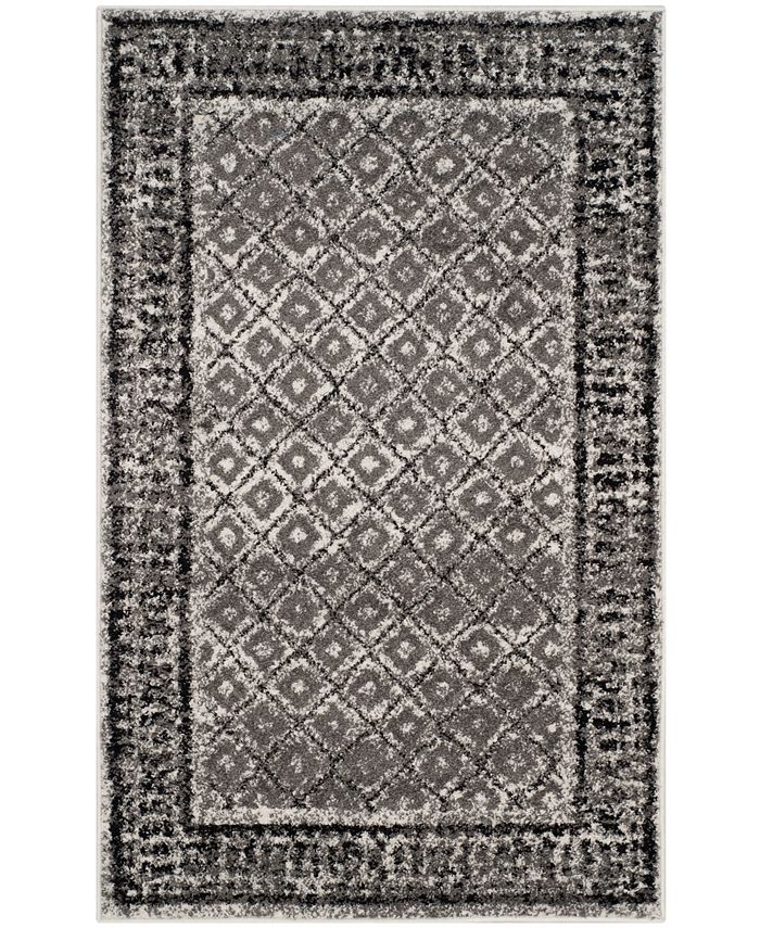 Safavieh Adirondack Ivory and Silver 3' x 5' Area Rug