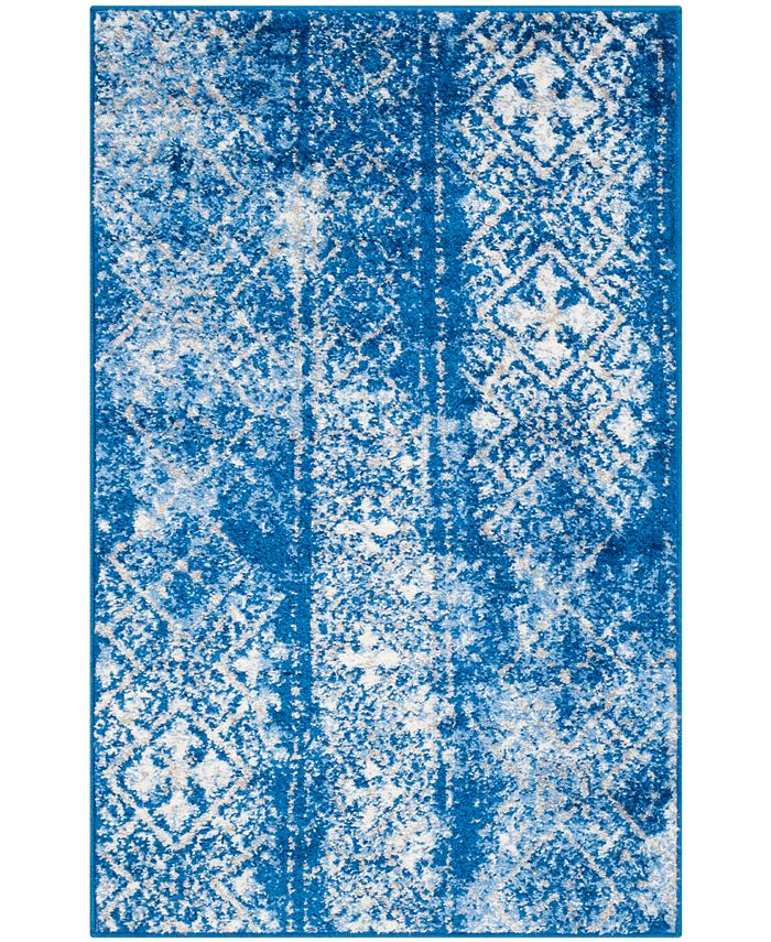 Safavieh Adirondack Silver and Blue 2'6" x 4' Area Rug