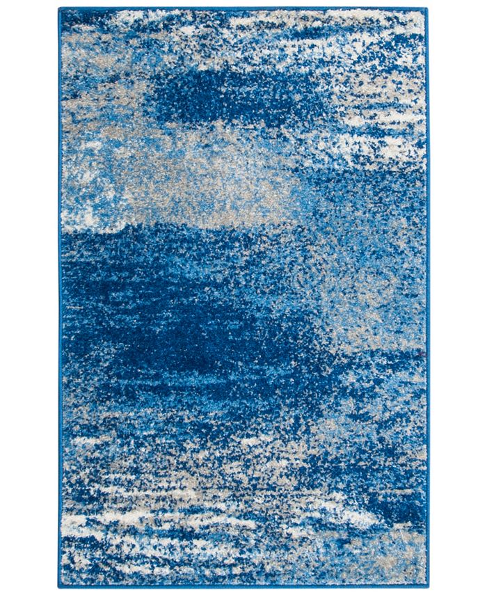 Safavieh Adirondack Silver and Blue 2'6" x 4' Area Rug