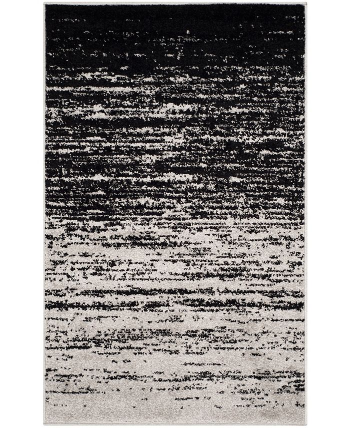 Safavieh Adirondack Silver and Black 2'6" x 4' Area Rug