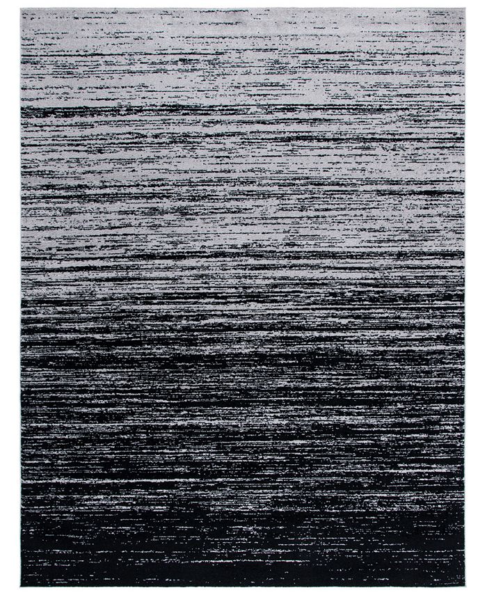 Safavieh Adirondack Silver and Black 6' x 9' Area Rug