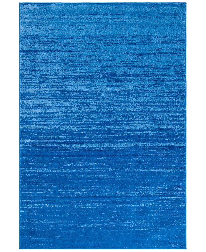 Safavieh Adirondack Light Blue and Dark Blue 4' x 6' Area Rug