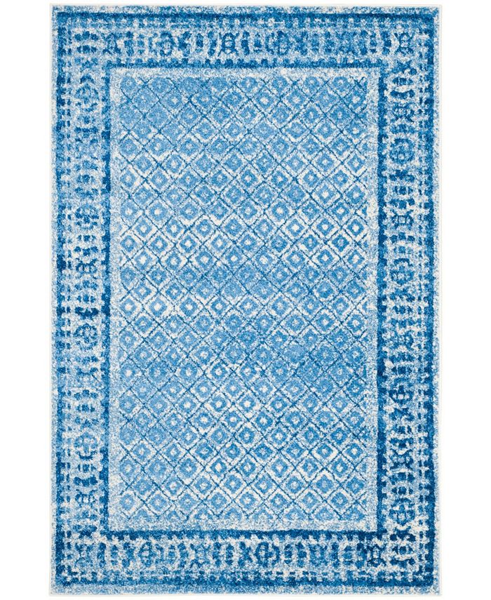 Safavieh Adirondack Silver and Blue 5'1" x 7'6" Area Rug