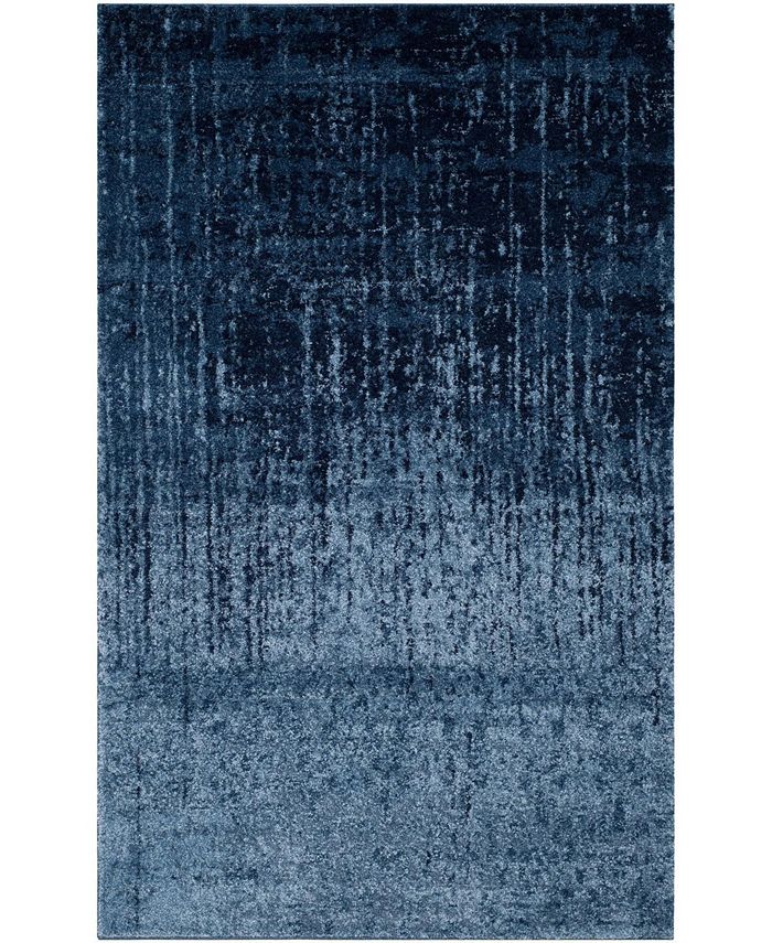 Safavieh Retro Light Blue and Blue 5' x 8' Area Rug