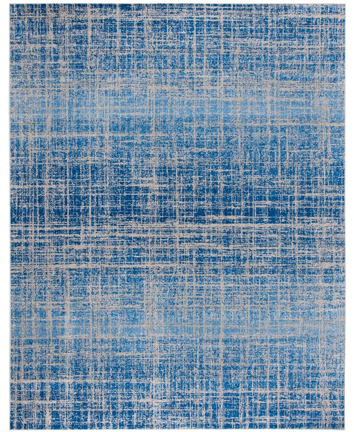 Safavieh Adirondack Blue and Silver 8' x 10' Area Rug