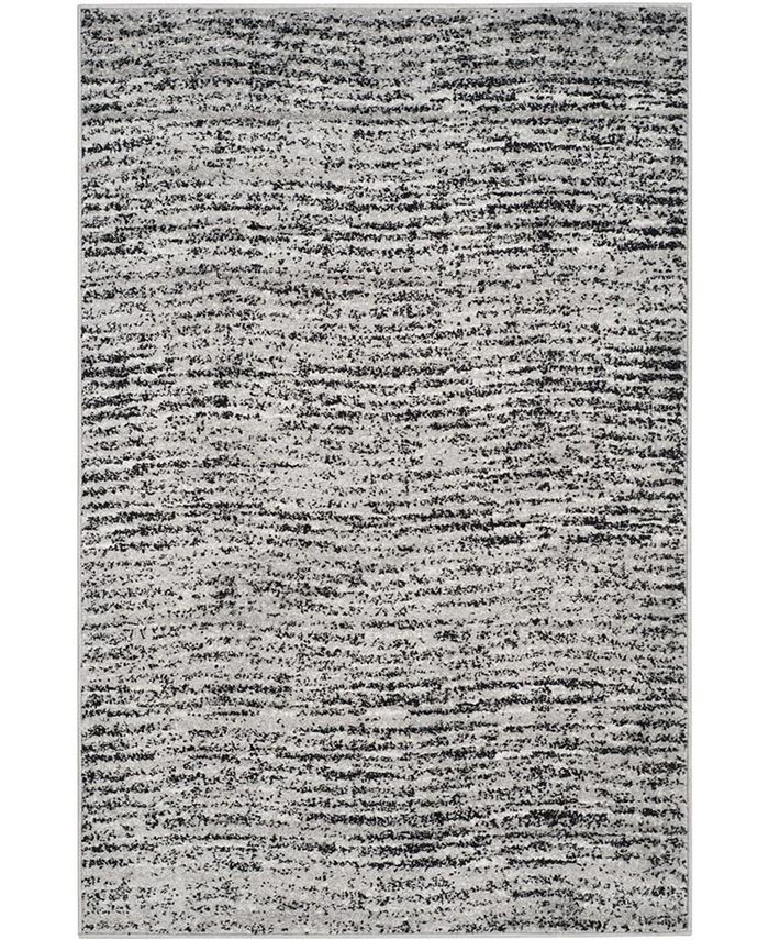 Safavieh Adirondack Black and Silver 5'1" x 7'6" Area Rug