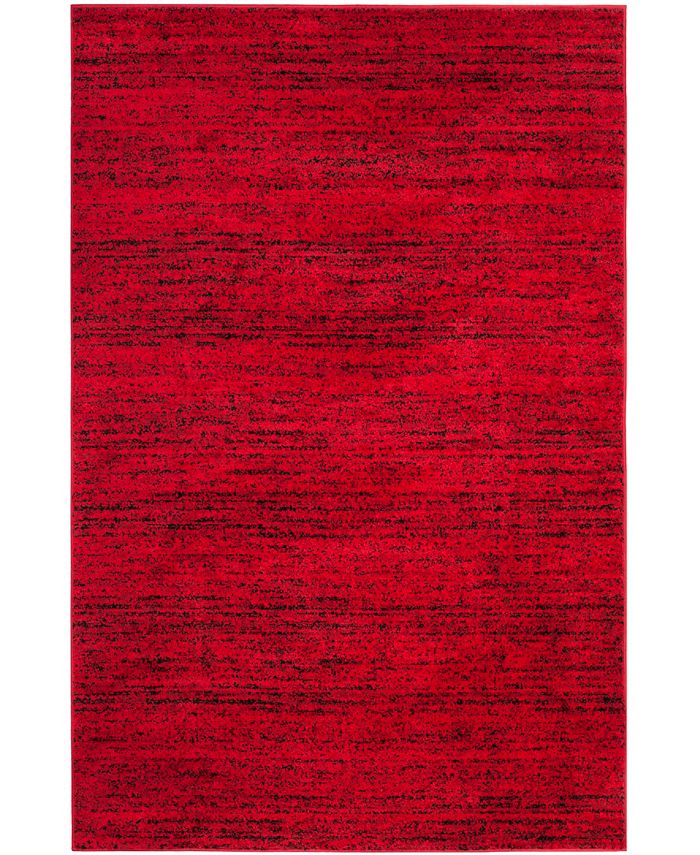 Safavieh Adirondack Red and Black 4' x 6' Area Rug