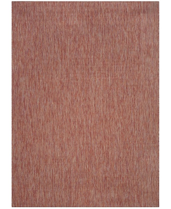 Safavieh Courtyard Red 8' x 11' Sisal Weave Outdoor Area Rug