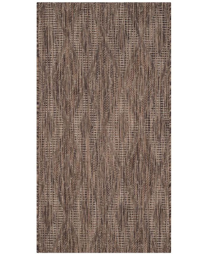 Safavieh Courtyard Brown 2' x 3'7" Sisal Weave Outdoor Area Rug