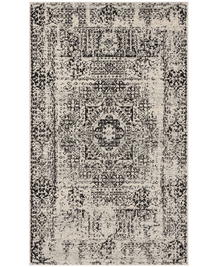 Safavieh Evoke Ivory and Black 3' x 5' Area Rug