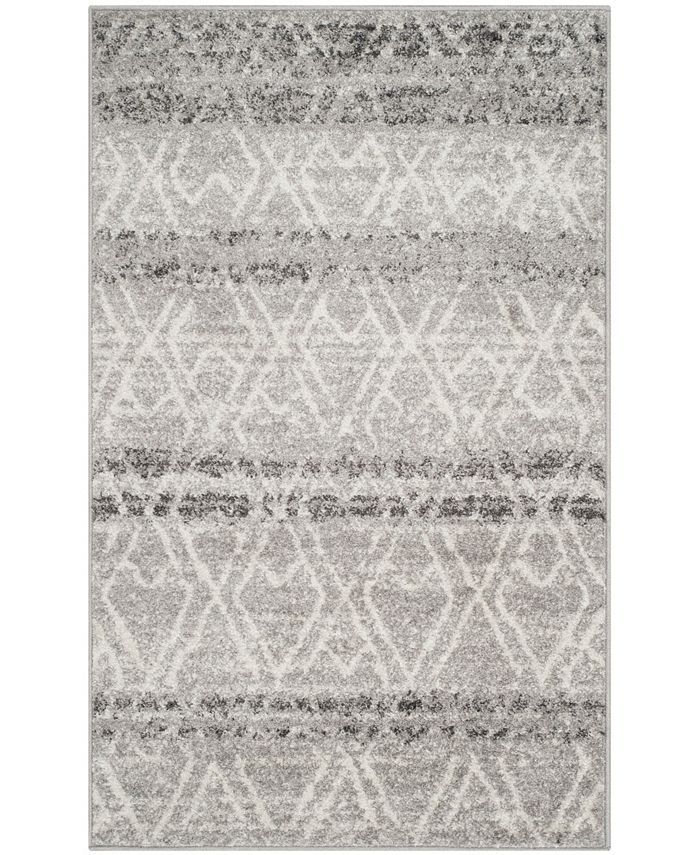 Safavieh Adirondack Silver and Ivory 3' x 5' Area Rug