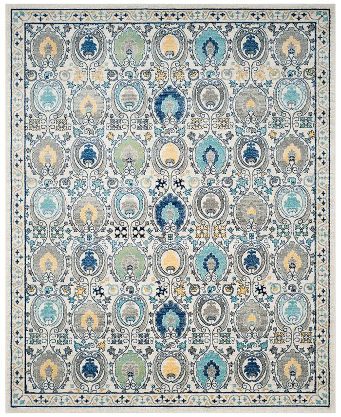 Safavieh Evoke EVK251D Ivory/Grey 4' x 6' Area Rug