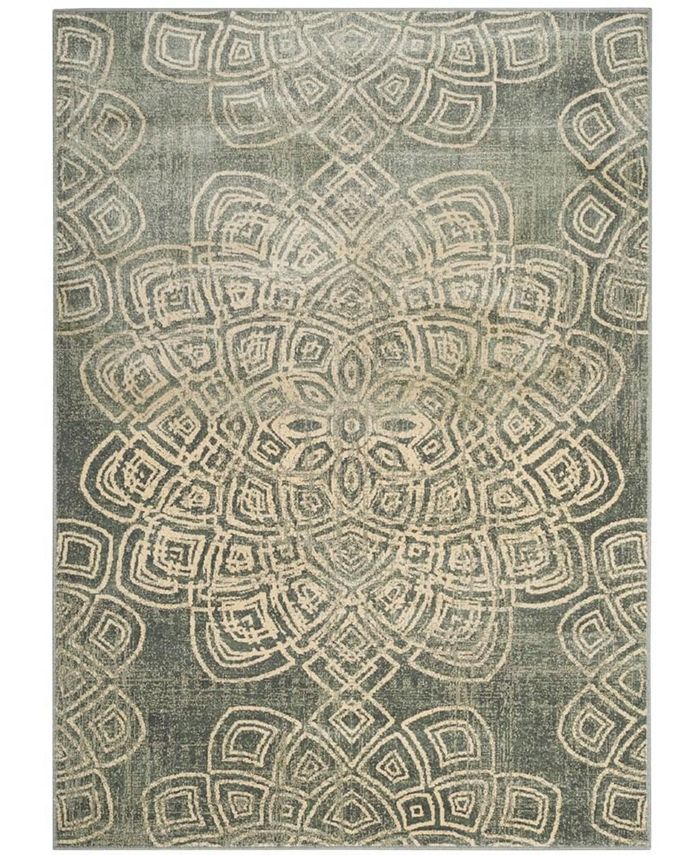 Safavieh Constellation Vintage Light Gray and Multi 5'3" x 7'6" Area Rug